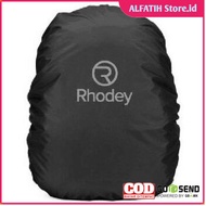 Rhodey Rain Cover Waterproof Backpack 30-40L - Black - OMBG37BK