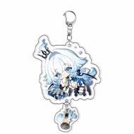 Game Honkai Star Rail Evernight Hysilens Cyrene Cerydra Danheng Pendant Figure Keychain Keyring Coll