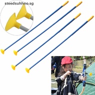 STE 10Pcs Sucker Archery Arrows PVC Practice Arrow Target Arrow For Children Toy Bow SG