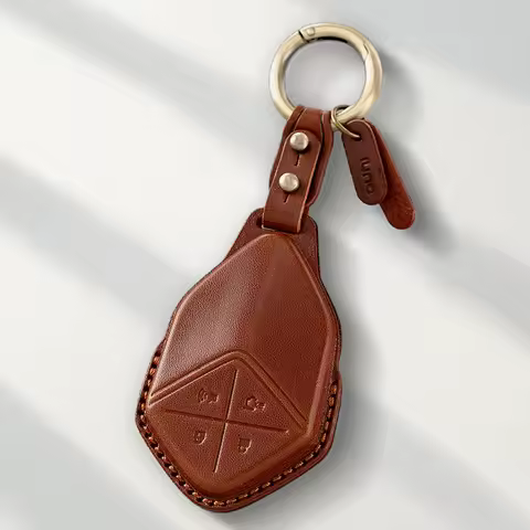 Genuine Leather Protector for Changan Deepal S7 SL03 S07 S05 S09 G318 Key Case Cover Fob