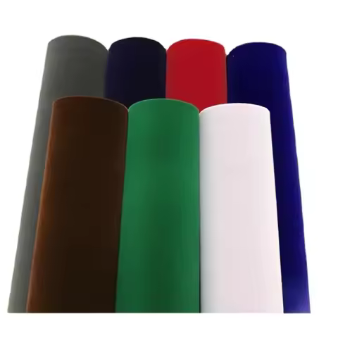 1m/2m/3m/5m/10m*45cm 1.2mm Multi Colors Self Adhesive Flocking Fabric 3D Sticky Velvet Cloth for DIY