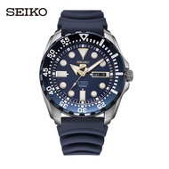 Seiko 5 Men's Diver Quartz Watch Seiko 5 SRP605K2 Blue Rubber Quartz Fashion Watch
