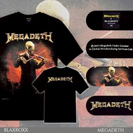 BLAXROXX | MEGADETH [MGD031] Round Neck T-Shirt Short Sleeves Sharp Screen Print No Peeling Cotton1