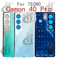 For Tecno Camon 40 Pro CM6 Shel Battery Back Cover Rear Door Housing
