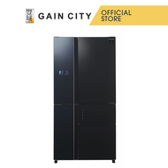 SHARP 5 DOOR FRIDGE SJFX660S2-BK