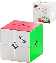 Magic Cube, QY MS 2x2 Speed Cube, Magnetic Speed Cube, 3D Puzzle Throws, Brain Sports Tasks, Suitabl