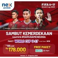 PROMO Paket 9016 Voucher Paket Nex Parabola Timnas Fifa World Cup U17