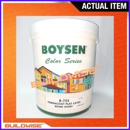 ✴ ◄ Boysen Permacoat Flat Latex Acrylic Latex Paint - 4L「BUILDWISE」 *NEW ARRIVAL*