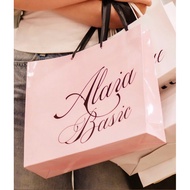 SPECIAL PINK PAPER BAG ALAIA BASIC PACKAGING