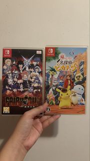Switch遊戲帶 妖精的尾巴 Fairy tale比卡超偵探
