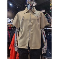 Utility Zip-Up Short Sleeve Shirt