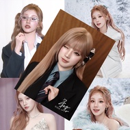 Song Yuqi Poster HD Coated Paper 1 Set 8 Sheets (G) I-DLE Member Star Signature Dormitory Wall Stick