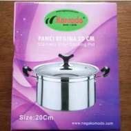 Regina Pan Size 20cm Glass Lid