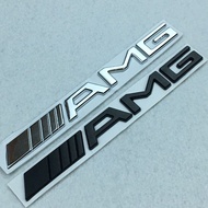 For Mercedes Benz AMG Metal Badge Car Rear Emblem Sticker For W117 W205 W209 W212 E63 W207 W176 W204