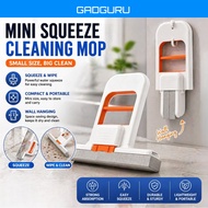 Squeeze Cleaning Mop Portable Sponge Mop Handheld Household Cleaning Tool Mop Kecil Pembersih Meja
