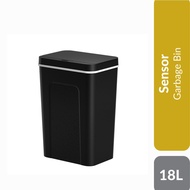 [Ready Stock] NEW Chargeable Sensor Garbage Bin 18L  (FREE USB & 30 PCS BAG )