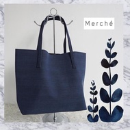 VLES BAG GITTA FASHION MIDNIGHT BLUE MERCHE 3DNH TOTEBAG
