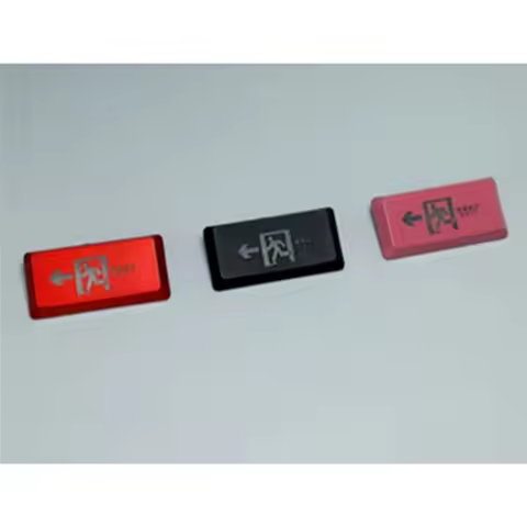 for Logitech G915 G913 G813 G913TKL Keyboard Replacement Part Universal Backspace Keycap Exit Person