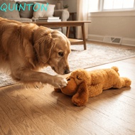QUINTON Sleep Aid Doll, Realistic Heartbeats Simulator Dog Plush Toy, Interactively Toy Durable Calm