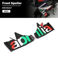 For Aprilia RS 457 RS457 rs457 2024 Motorcycle Accessories Parts Logo ABS Front Fairing Winglets Aer