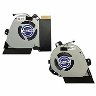 LANDALANYA 交換用CPU+GPU冷却ファン ASUS ROG GU502DU GA502IU GA502IV GA502D GA502DU GA502DU-BR7N6 GU505DU GX5