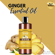 Ginger essential oil ginger oil for slimming lymph detoxification ginger massage oil miracle