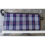 RM1.90 each 9.5 inch Cloth "pencil box" with zip - wholesale2addgo