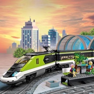 Compatible with Lego 60337 Remote Control Version City Express Passenger Train Educational Creative 