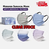[Clear Stock] Morandi Adult Disposable Surgical Mask No Box