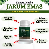 Kapsul Jarum Emas, Herba Lawas Kencing, Kerap Kencing, Bengkak Prostat,Kebas Kaki Tangan,Letih Lesu