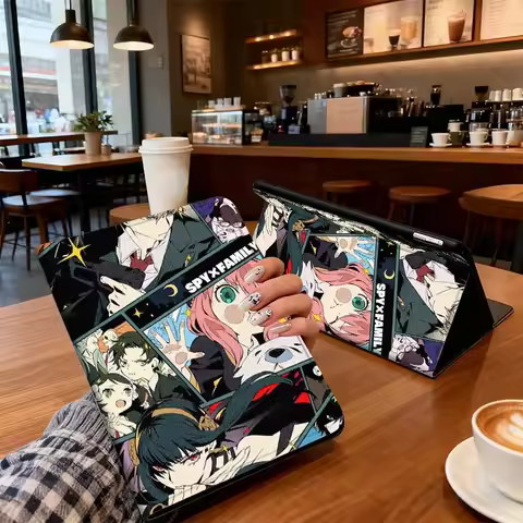 Cartoon SPY x FAMILY Comics Tablet Case For Honor Tab Magic Pad GT GT2 6 X8 V7 V8 X9 8 9 13 X8a X9a 