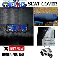 ONE PIECE MOTOR SEAT COVER SEAT COVER FOR HONDA PCX 160| MADE OF DRY CARBON |