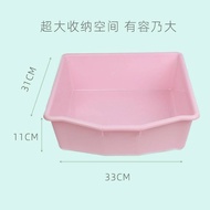 Large Toy Box Toy Storage Box Storage Basin Colorful Without Lid Square Storage Box Storage Box Hund