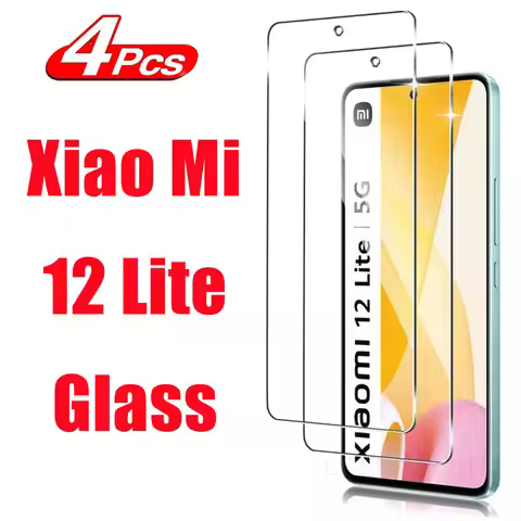 2/4Pcs Screen Protector Glass For Xiaomi 12 Lite 5G Tempered Glass Film