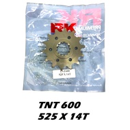 RK SPROCKET BENELLI TNT600 TRK502 SRK600 FRONT SPROCKET REAR SPROCKET 525-14T / 46T