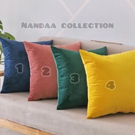 Plain sofa cushion cover size 30x30, 30x50, 35x35, 40x40, 45x45, 50x50, 60x60