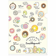 角落小顆伴 - 角落生物文件夾A4 角落小夥伴A4文件夾 (Yellow donut) Sumikko Gurashi 文具文件收納夾 文件夾 File & Folders (日本文具) 平行進口