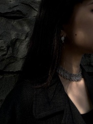 【漣】蕾絲編織頸鍊 / 手鍊 | 日本米珠 / 管珠 | 可訂製長度