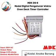 MDK DS-8 DS8 MODULE MODUL DIGITAL TIMER OVEN DECK CONTROLLER KONTROLER