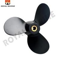 58111-98651-019 Propeller (3X7-1/2X7) 7 1/2x7 for Suzuki DF4 DF5 DF6 4HP/5HP/6HP 5811198651019 Boat 