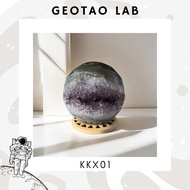 [SG Geotao Lab] Amethyst Sphere Geode 开口笑 KKX01 (Kai Kou Xiao)
