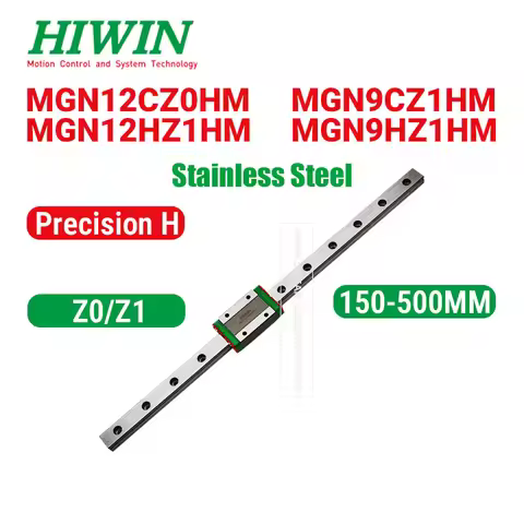 HIWIN MGN12H MGN9H MGN12C MGN9C MGN15H MGN15C H Class Precision Linear Rail