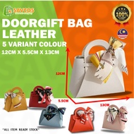 European Style Leather Gift Bag Doorgift Bag Goodies Bag Wedding Beg Kahwin CNY Gift Bag Kotak Telur