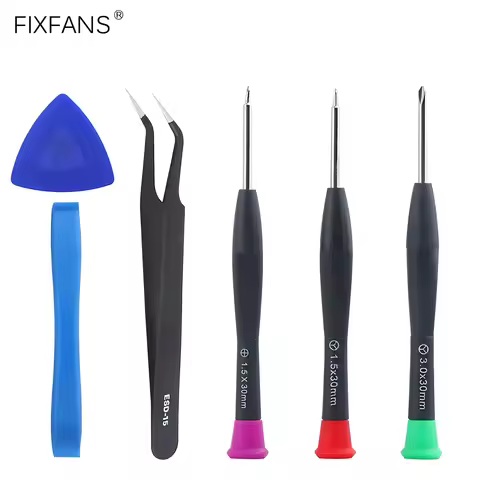 Y00 Y1 Triwing Screwdriver PH000 Screwdriver ESD Tweezers Opening Tool Kit Compatible with Nintendo 