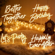 Happy Birthday Neon Sign, Happy Birthday Light Up Sign,Neon Happy Birthday Sign,Happy Birthday Led S