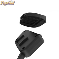 TOPTOOL Mounting Clip, Double-Sided Tape Base Fixed Motorcycle Helmet Intercom Clamp, Black Durable 