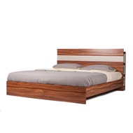 NARN-NARN เตียง 6 ฟุต ข้างลอย พร้อมช่องเก็บของหัวเตียง รุ่น B6016