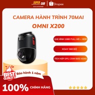 70mai Omni X200 – X800 Dash Camera International Version Rotates 360 Degrees Every Angle With Clear 