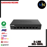 D-Link DGS-108GL 8 Port Gigabit Metal Case Unmanaged Switch dgs-108 gl