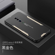 สำหรับ OPPO Reno 10X Zoom เคสโลหะฝาหลังทนทานเกรดทหาร Full Body เคสป้องกันทนทานตกทดสอบกันกระแทกเคสมือ